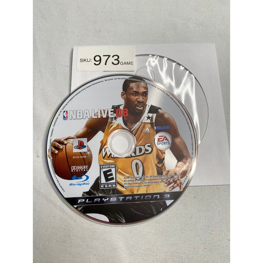 NBA Live 08 Sony PlayStation 3
